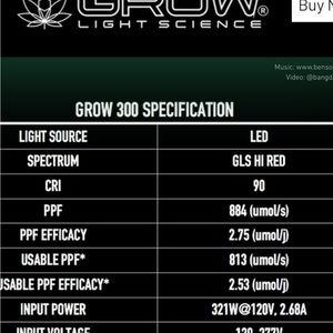 4x2 led grow light with dimmer